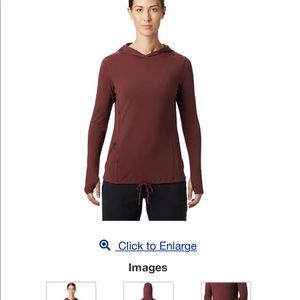 Mountain Hardwear Crater Lake L/S Hoody NWT